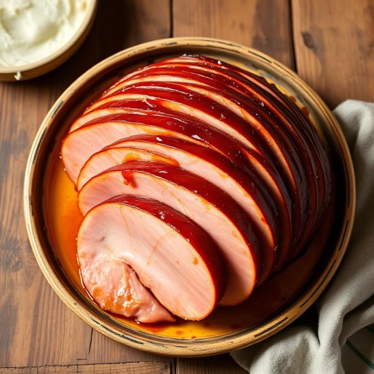 Double-Glazed Brown Sugar Spiral Ham