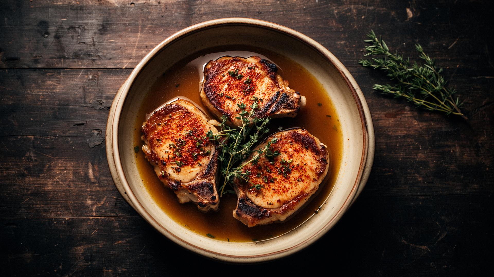 Bitchin Slow Cooker Porkchops