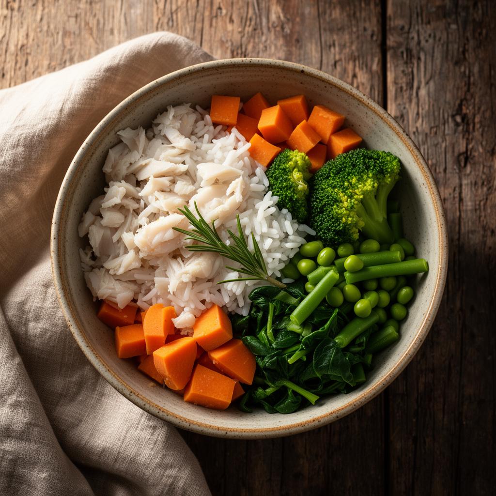 Slow Cooker Cod Dog Food