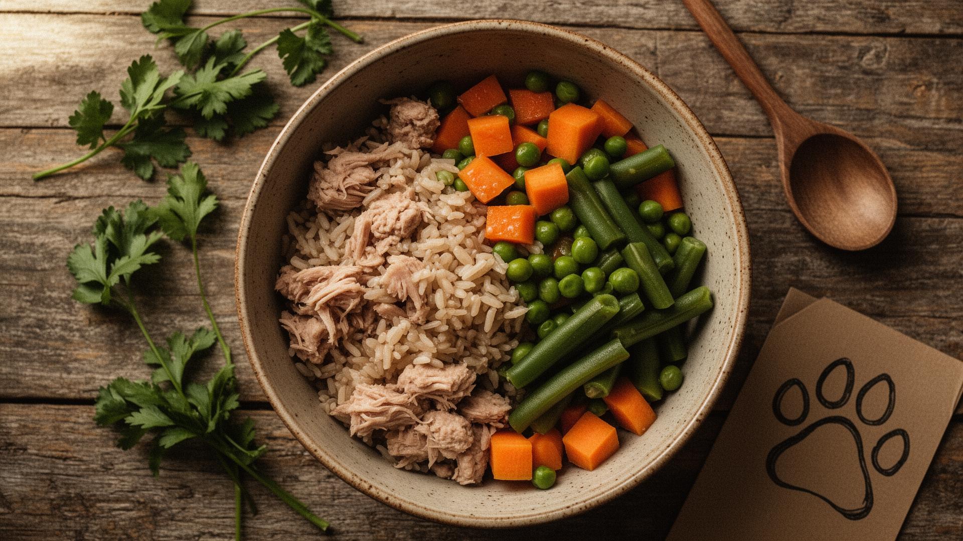 Slow Cooker Homemade Dog Food