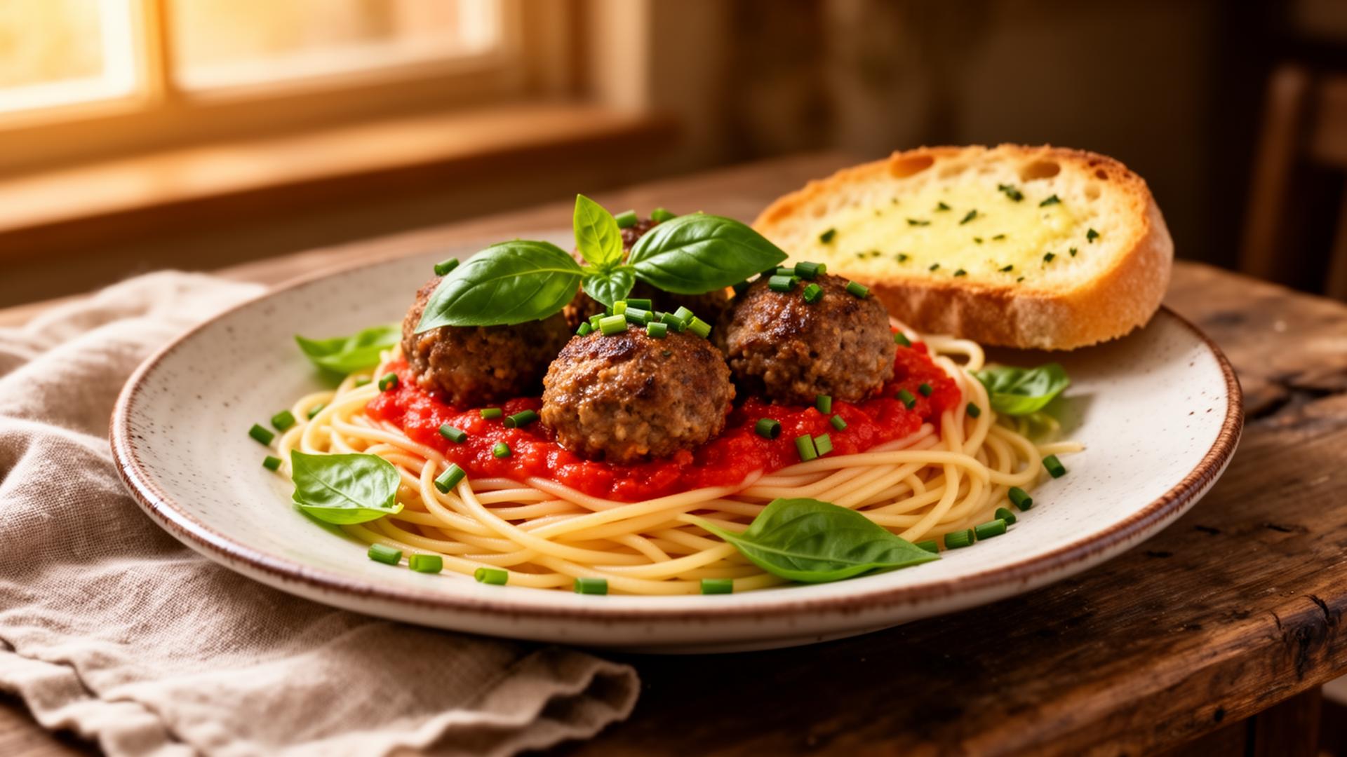 Superb Spaghetti & Meatballs